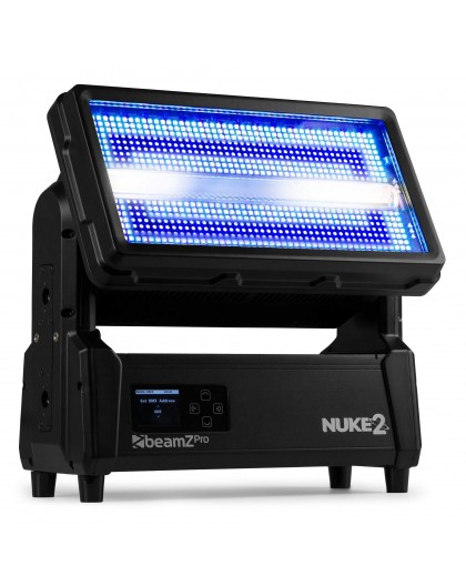 Location Stroboscope LED motorisé IP65 960W LED RGB NUKE2 Aubagne Marseille aix en provence Roquevaire Peypin Bandol