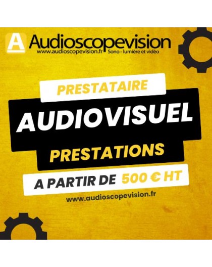 Prestataire technique audiovisuel à Marseille et Aix en Provence