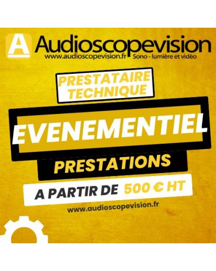 Prestataire technique événementiel à Marseille et Aix en Provence